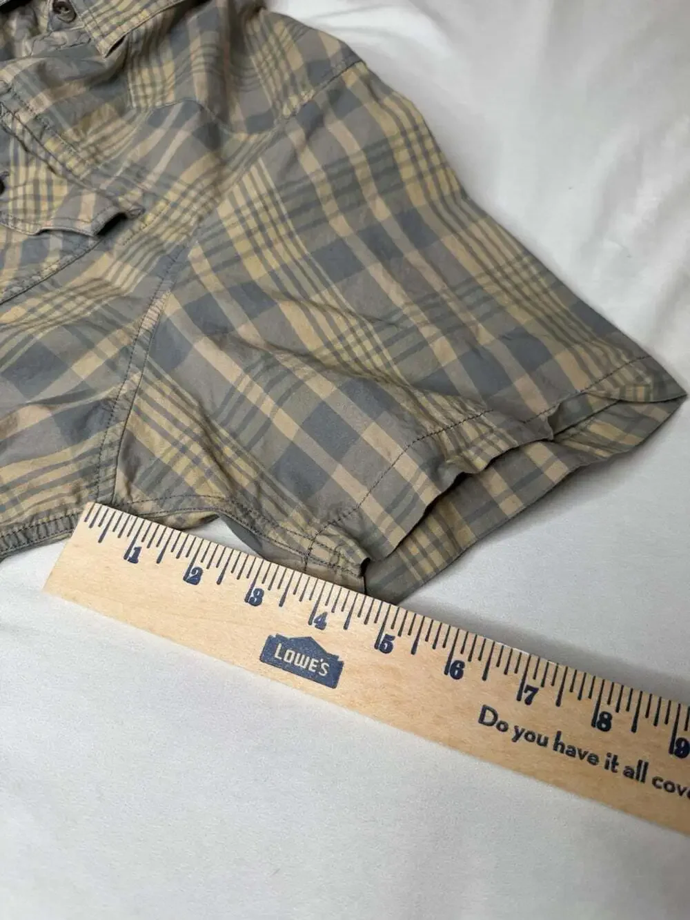 The North Face Green Shirt Button Down Short Sleeves Cotton Size XL